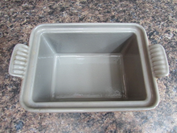 MINI LE CREUSET LOAF PAN WITH LID