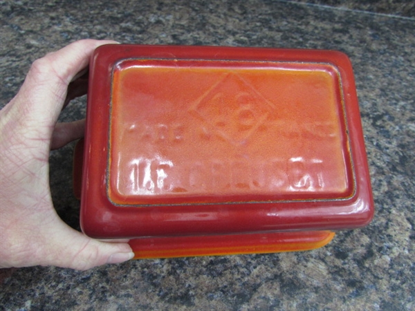 MINI LE CREUSET LOAF PAN WITH LID