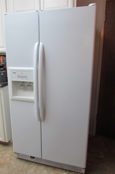 KENMORE SIDE-BY-SIDE REFRIGERATOR/FREEZER