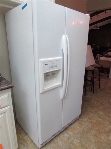 KENMORE SIDE-BY-SIDE REFRIGERATOR/FREEZER