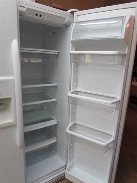 KENMORE SIDE-BY-SIDE REFRIGERATOR/FREEZER