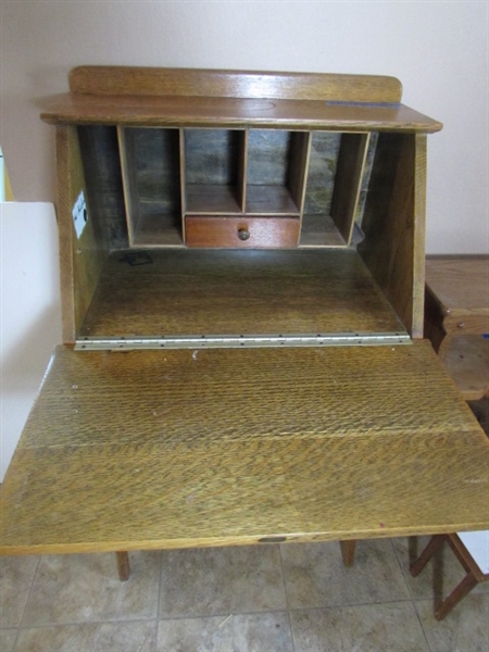 WOOD SECRETARY DESK
