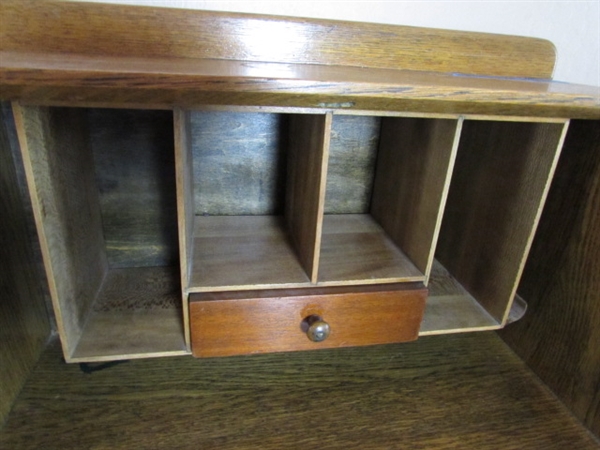 WOOD SECRETARY DESK