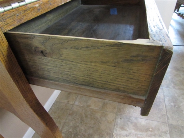 WOOD SECRETARY DESK