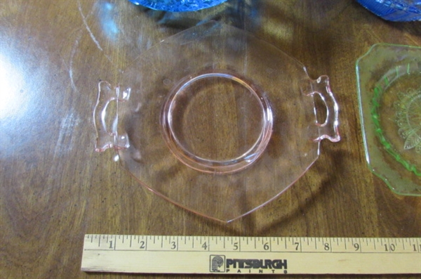 VINTAGE AND DEPRESSION ERA GLASSWARE