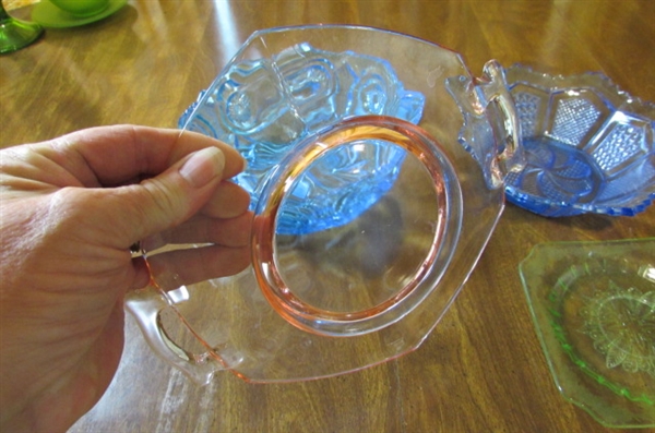 VINTAGE AND DEPRESSION ERA GLASSWARE