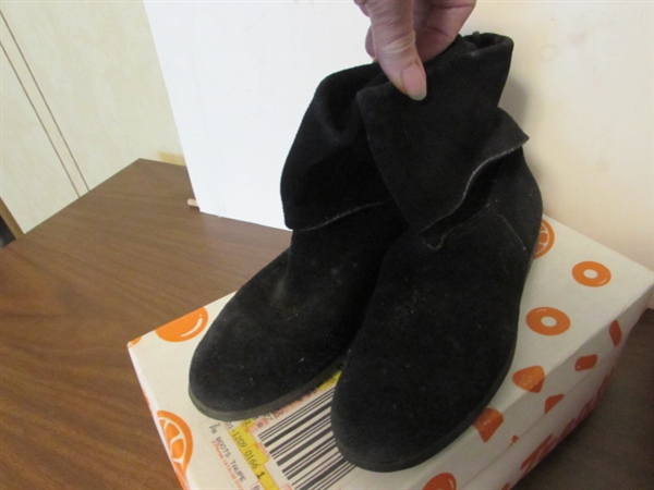 GIRLS SIZE 2 BOOTS - NEW & USED