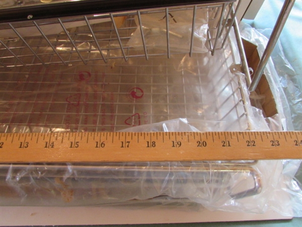 STAINLESS STEEL HANGING RACK AND COOKWARE RACKS