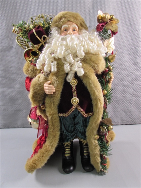 LARGE SANTA DECOR