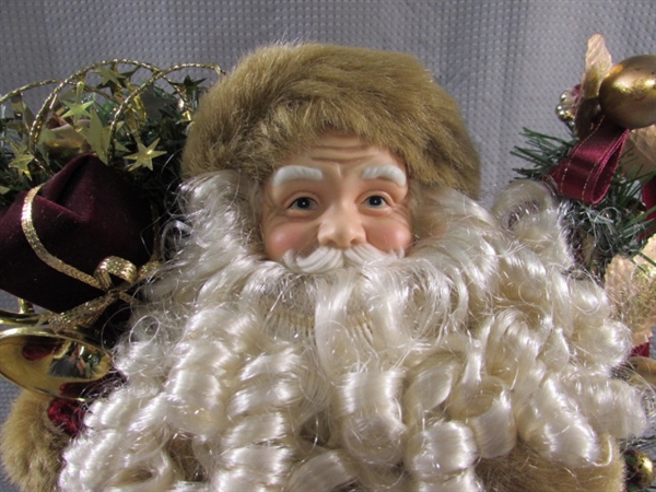 LARGE SANTA DECOR