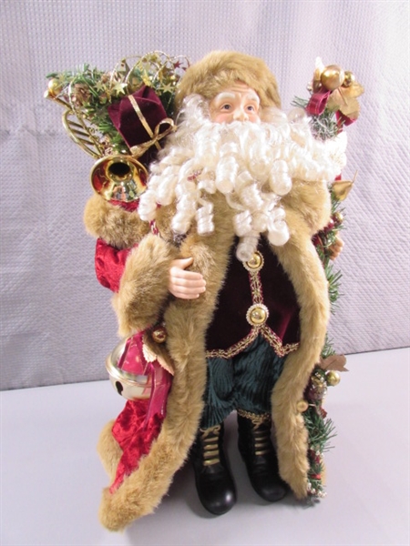 LARGE SANTA DECOR