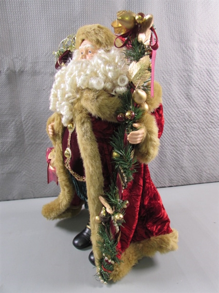 LARGE SANTA DECOR