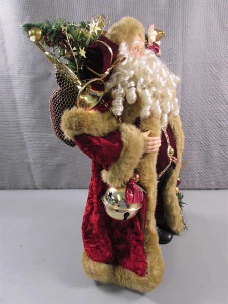 LARGE SANTA DECOR