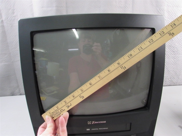 13 TV/VCR COMBO & VHS MOVIES