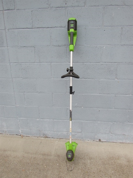 TOOL ONLY - GREENWORKS WEED TRIMMER