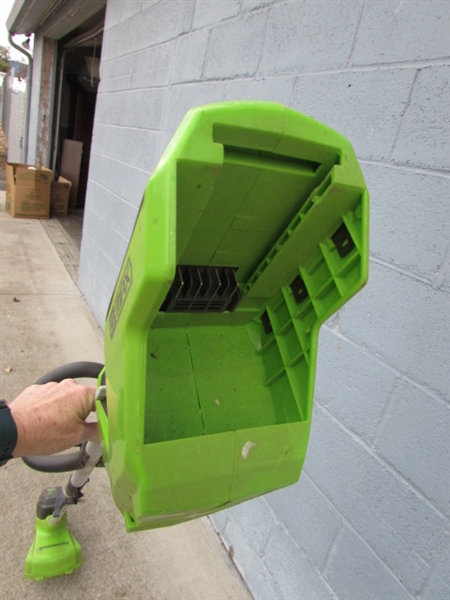 TOOL ONLY - GREENWORKS WEED TRIMMER