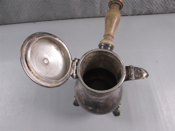 SILVERPLATE & CRYSTAL SERVING PIECES
