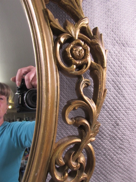 ORNATE FRAMED MIRRORS