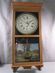 ANTIQUE SESSIONS WALL CLOCK