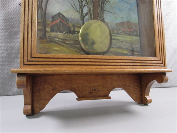 ANTIQUE SESSIONS WALL CLOCK