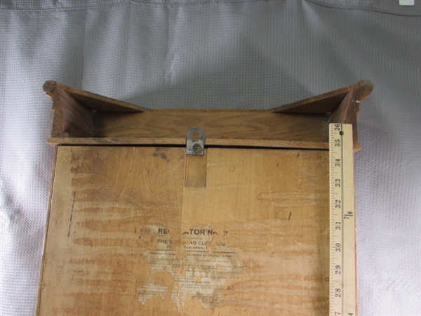 ANTIQUE SESSIONS WALL CLOCK