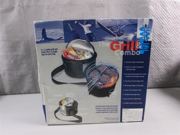 NEW GRILL/COOLER COMBO & DALE EARNHARDT, JR COOLER