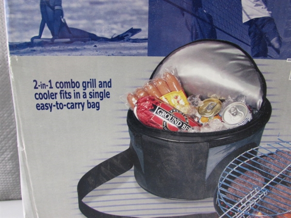 NEW GRILL/COOLER COMBO & DALE EARNHARDT, JR COOLER
