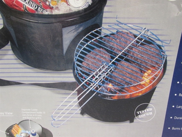 NEW GRILL/COOLER COMBO & DALE EARNHARDT, JR COOLER