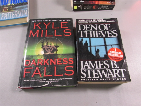 MYSTERY & THRILLER NOVELS - HARD COVER & PAPERBACKS