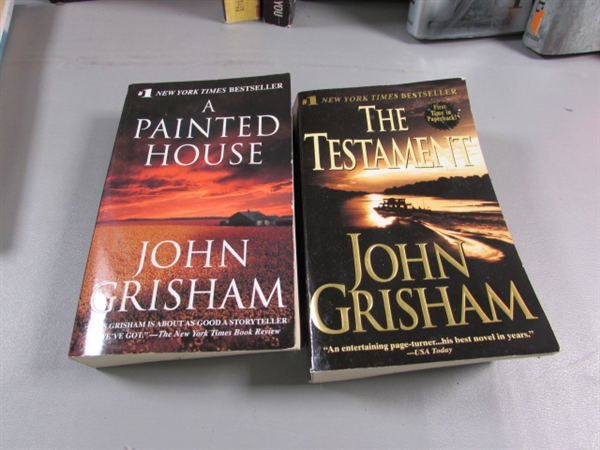 MYSTERY & THRILLER NOVELS - HARD COVER & PAPERBACKS
