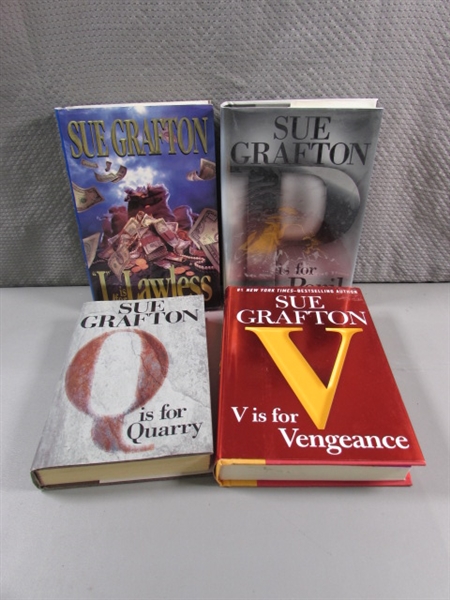 MYSTERY & THRILLER NOVELS - HARD COVER & PAPERBACKS