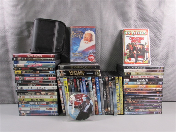 LARGE ASSORTMENT OF DVD MOVIES