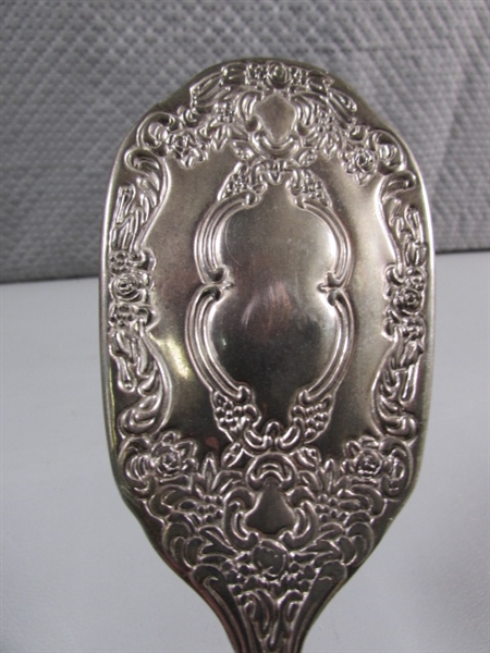 ANTIQUE SP? DRESSER ITEMS