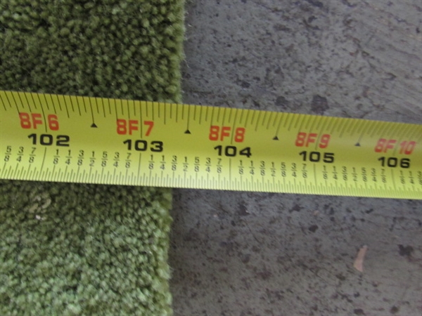 9' X 13' POLY PILE AREA RUG
