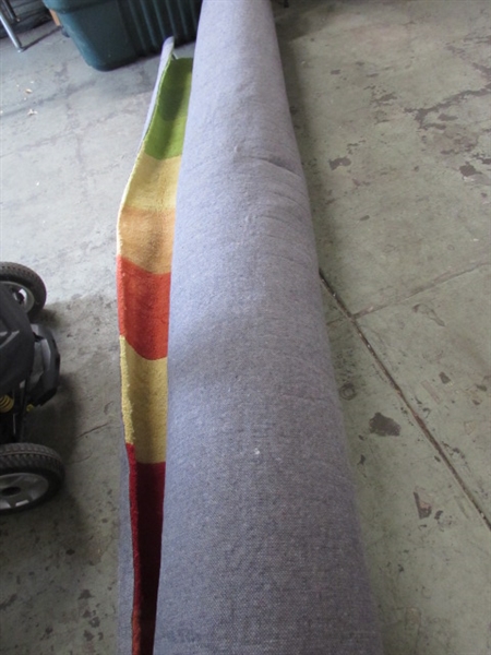 9' X 13' POLY PILE AREA RUG