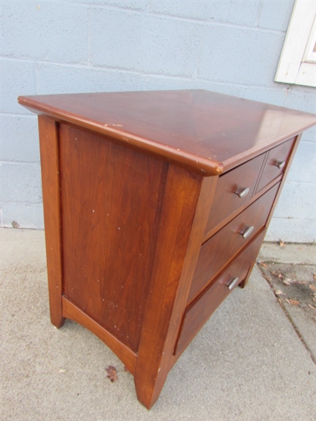 KATHY IRELAND HOME 3-DRAWER NIGHTSTAND #1