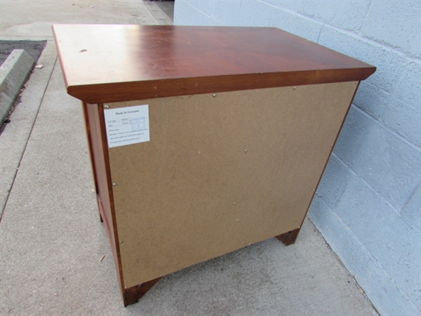 KATHY IRELAND HOME 3-DRAWER NIGHTSTAND #1