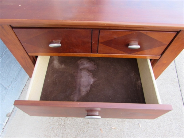 KATHY IRELAND HOME 3-DRAWER NIGHTSTAND #1