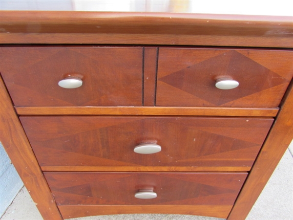 KATHY IRELAND HOME 3-DRAWER NIGHTSTAND #1
