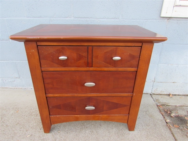 KATHY IRELAND HOME 3-DRAWER NIGHTSTAND #2