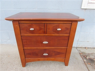 KATHY IRELAND HOME 3-DRAWER NIGHTSTAND #2