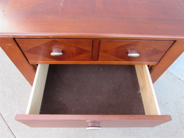 KATHY IRELAND HOME 3-DRAWER NIGHTSTAND #2