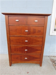 KATHY IRELAND HOME TALLBOY 5-DRAWER DRESSER #1