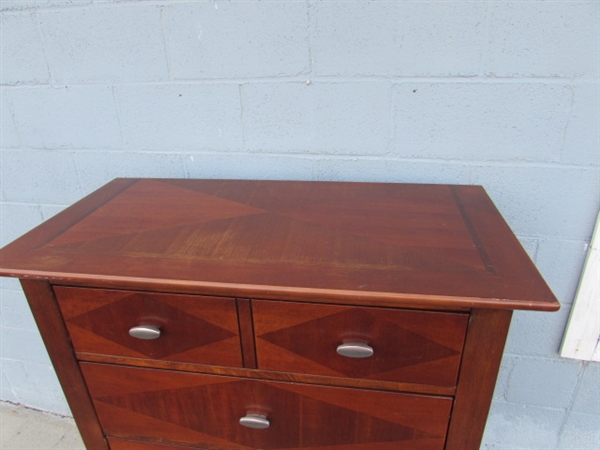 KATHY IRELAND HOME TALLBOY 5-DRAWER DRESSER #1