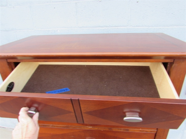 KATHY IRELAND HOME TALLBOY 5-DRAWER DRESSER #1