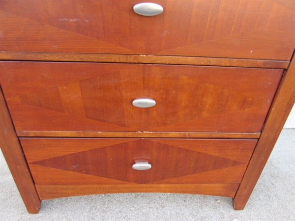 KATHY IRELAND HOME TALLBOY 5-DRAWER DRESSER #2