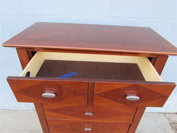KATHY IRELAND HOME TALLBOY 5-DRAWER DRESSER #2