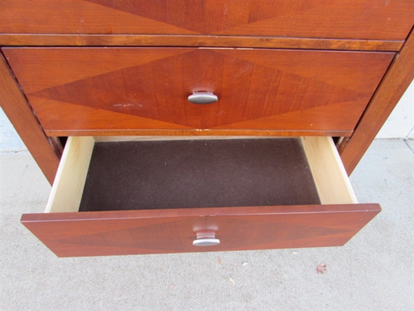 KATHY IRELAND HOME TALLBOY 5-DRAWER DRESSER #2