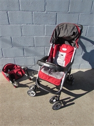 PEG-PEREGO STROLLER & INFANT TABLE CLAMP CHAIR