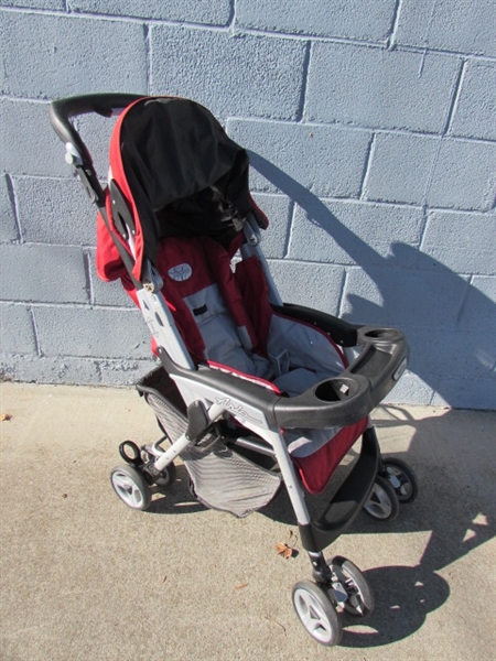 PEG-PEREGO STROLLER & INFANT TABLE CLAMP CHAIR